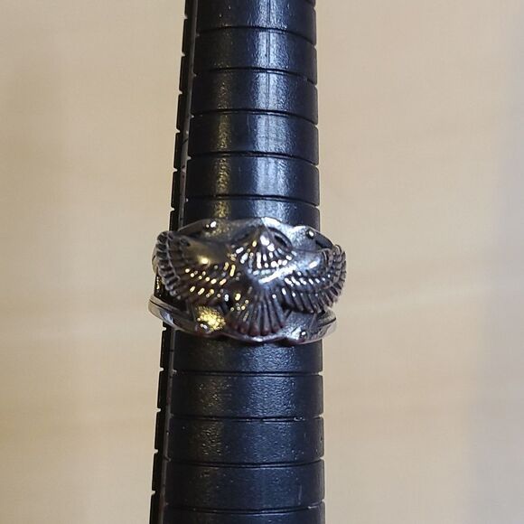 HIJONES Men's Stainless Steel Silver Size 8 - Picture 1 of 5